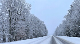 An isolated stretch of I-93 in New Hampshire this week. March 4, 2023.