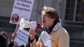 The Indiana Graduate Workers Coalition said they’ll strike for at least a week, but could extend it if a majority of the union vote in favor.