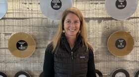 Sarah Cookler at the KPCW Studios