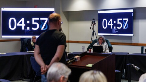 East Lansing City Council members could reduce the amount of time public commenters are allowed to speak in an effort to reduce the length of meetings and make it easier for more people to participate.