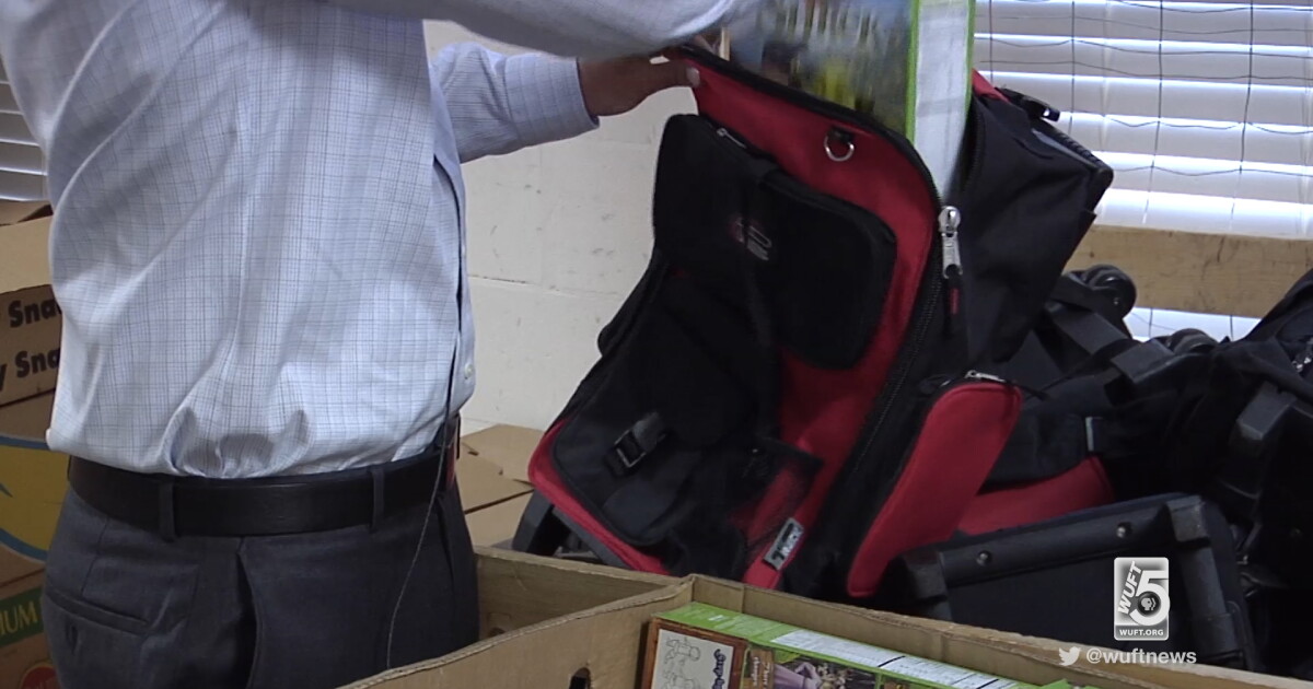Alachua County Schools Send Home Food Backpacks Over Spring Break