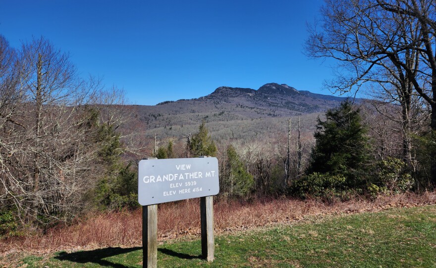 Pictures on the way to translator site on Hibriten Mountain in North Carolina.