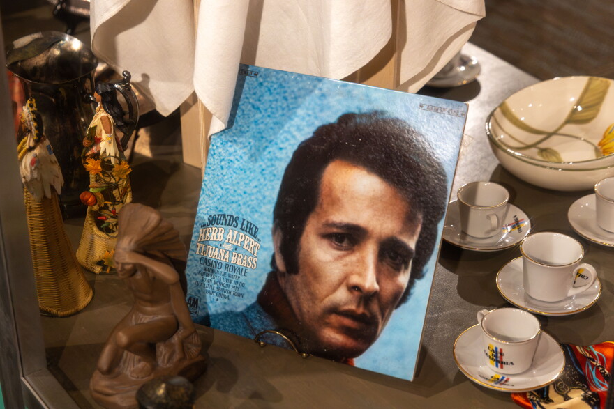 Sounds Like... is a 1967 album by Herb Alpert and the Tijuana Brass and is on display at the Sorting Out Race exhibit.