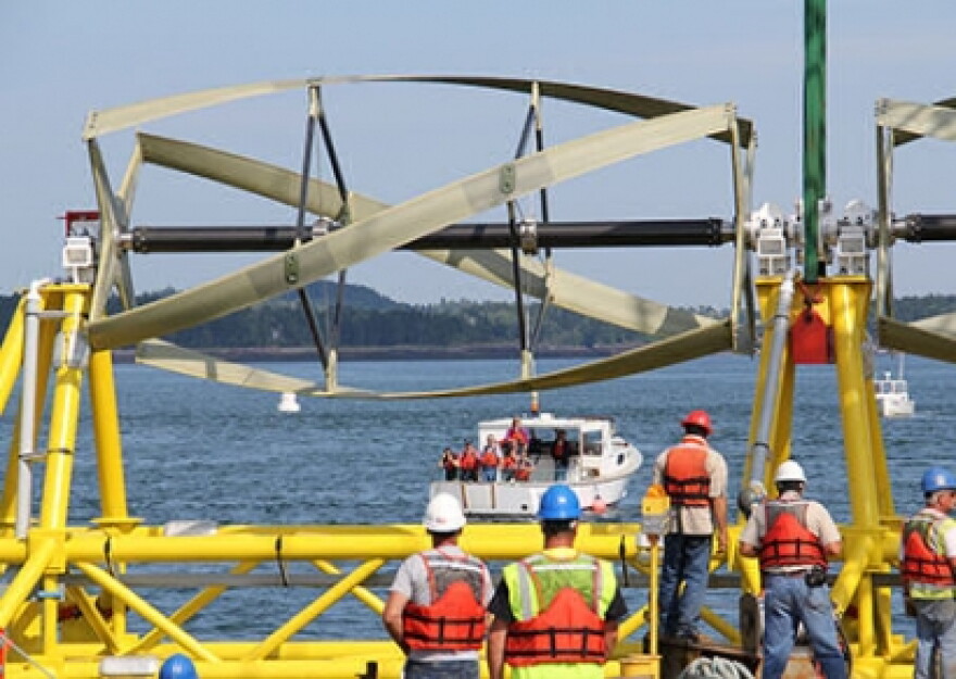 Cook Inlet water power generator