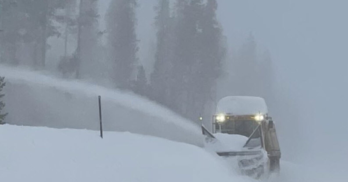 Oregon road crews labor away at Cascade passes buried under snow