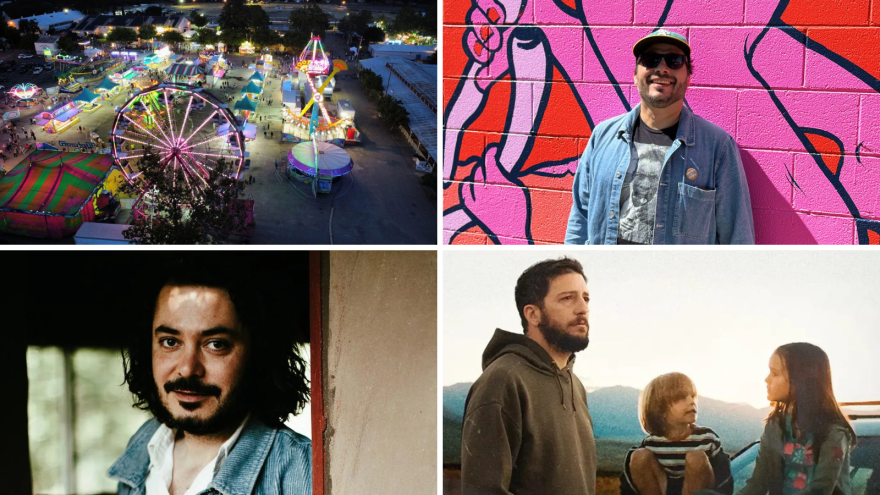 From left to right: Glenn County Fair, Outpatient Records Vinyl Pop-up, Max Gomez & Omaha