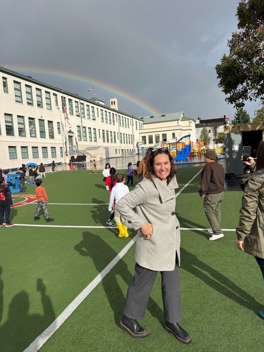Ms Marin, Principal of Sanchez Elementary School