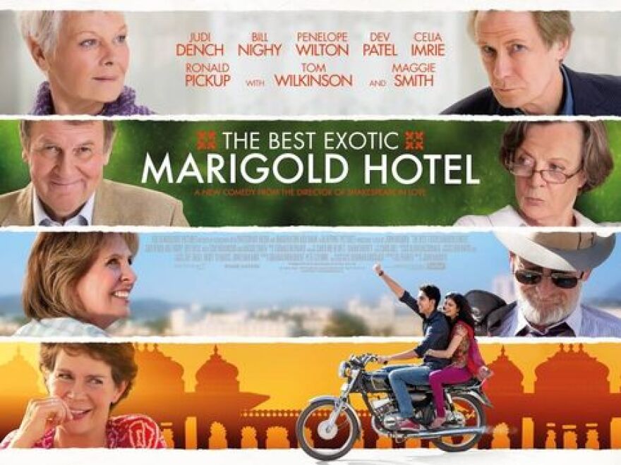 "The Best Exotic Marigold Hotel" - one of Up to Date's Film Critics' "Three to See"