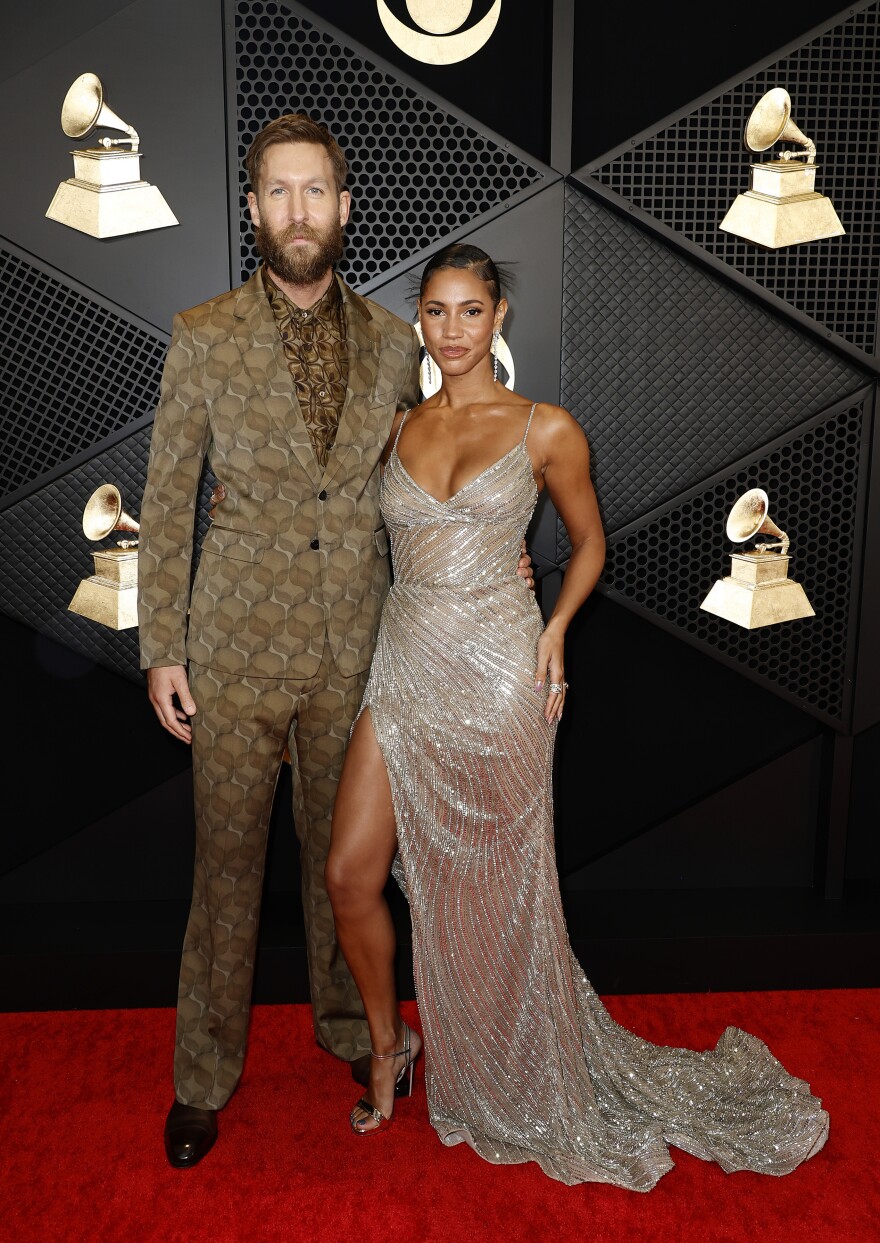 Calvin Harris and Vick Hope