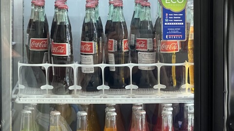 Sweetened beverages, like these sodas at a Santa Cruz restaurant, would be subject two a two cents per ounce tax under Measure Z on the city's November ballot.