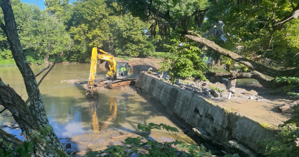 Kentucky Fish and Wildlife spearheads public safety effort to remove low-head dams from waterways