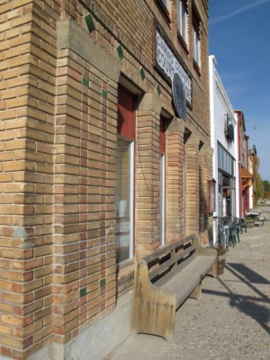 Main Street in Fairfield, Idaho.