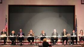 Members of the State Board of Education hear public comment at their May meeting.