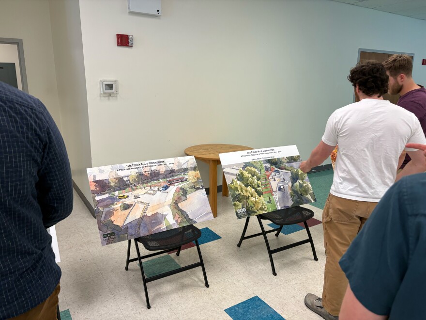 The proposed redesign of Patterson Street was thought of and rendered by students at the University of Oregon, and presented on May 27, 2026.