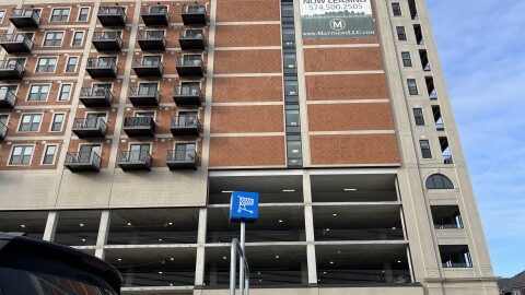 Photo of the apartment complex at 300 East LaSalle Avenue on Jan. 5, 2023.