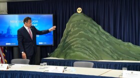Gov. Andrew Cuomo said indoor dining in New York City needs to be postponed, and he worries that compliance in all parts of the state is slipping, leaving New York vulnerable to climbing back up the COVID-19 mountain, as the governor described it, using a prop, on June 29.