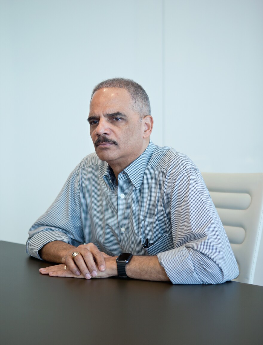 After stepping down as attorney general earlier this year, Holder returned to private practice as a partner at the law firm Covington & Burling.