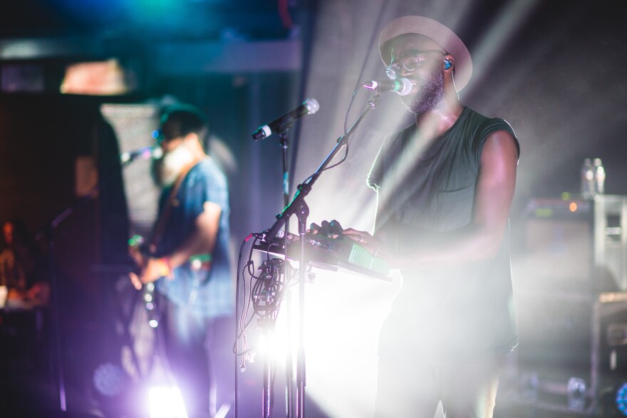 TV On The Radio played a career-spanning set, including songs from its excellent new album, <em>Seeds</em>, to close out NPR Music's showcase at Stubb's.