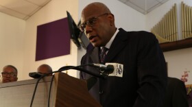 Reverend Dr. R.B. Holmes, one of the task force organizers, lays out plans to help federal workers.