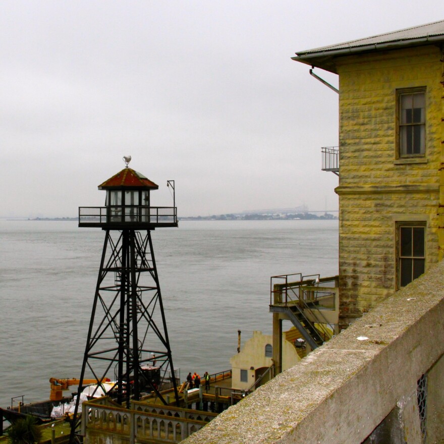 Alcatraz guard tower