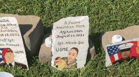 Camp Lejeune Marine Corps Sgt. Nicole Gee and 12 other military personnel were killed in a bomb attack in Kabul in 2021.