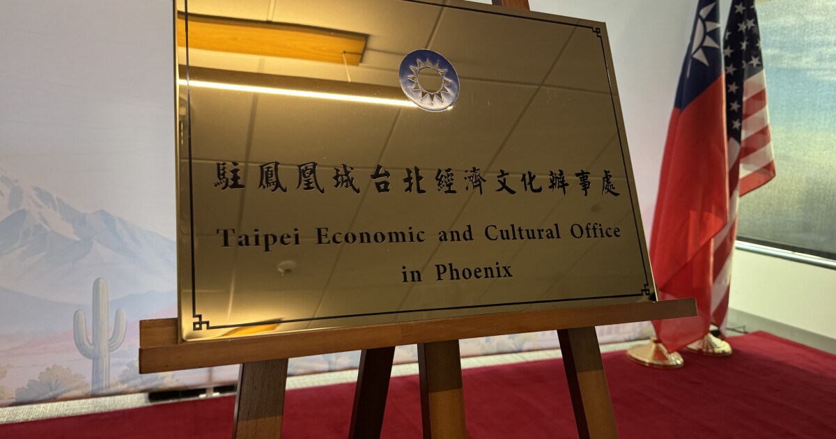 Taiwanese government opens cultural and economic office in Phoenix