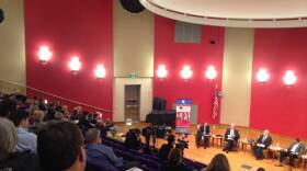 The forum "Funding schools in Indiana: Fairness, equity and the needs of children" at Indianapolis Central Library's Clowes Auditorium on Thursday, Jan. 8, 2015.