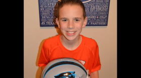 Panthers’ owner sends handwritten note to boy who wrote every NFL team. Photo courtesy of Heather Pope.