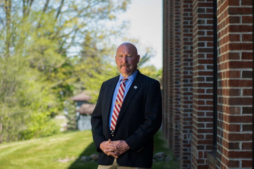 Mason Mayor Russ Whipple bristles at a Michigan state mandate to replace lead lines. "Our lead almost never reaches the threshold," he says. "When it does, it barely does."
