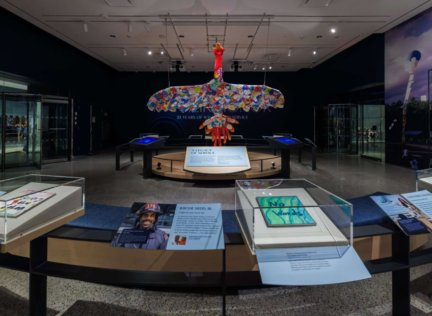 The National September 11 Memorial and Museum has a new exhibit for the 25th anniversary — “In Their Honor: 25 Years of 9/11-Inspired Service" — exploring how 9/11 inspired others to serve in first responder careers.
