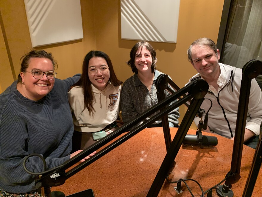 left to right - Watson, Zi, Gusis, Repko