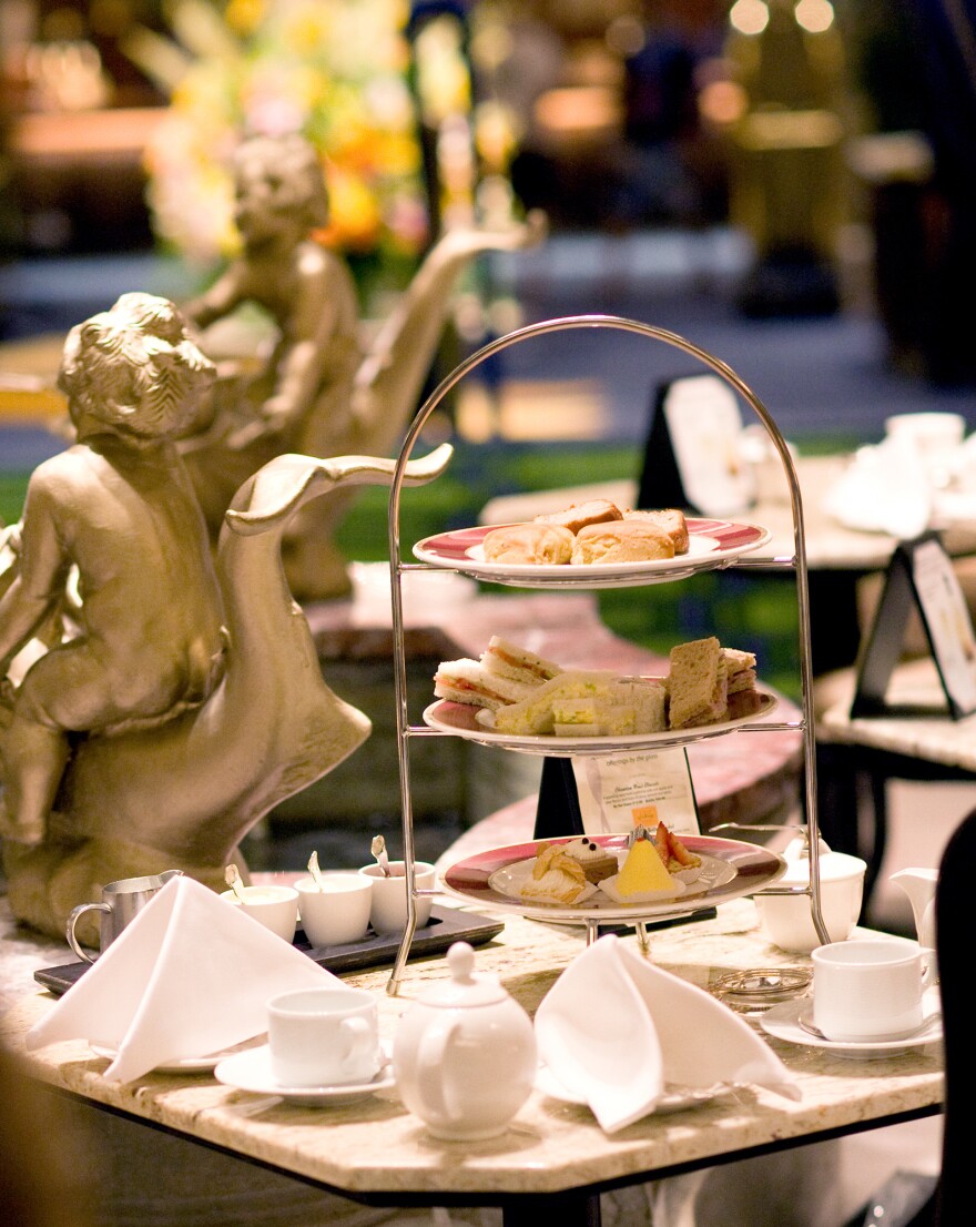 The Drake Hotel in Chicago holds hour-and-a-half-long Christmas tea sittings. "It gives people plenty of time to linger," says Lynda Simonetti, the Drake's marketing and PR manager.