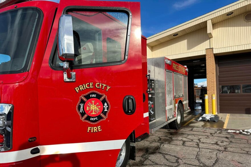 Price City Fire Department took delivery of a new fire truck on Dec. 30, 2022.