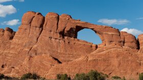 A photo of Arches National Park.