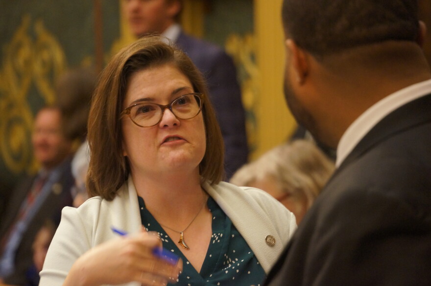State Representative Kara Hope (D-Holt) chairs the House Judiciary Committee and is a lead sponsor of bills to raise the age of consent to get married to 18 years old.
