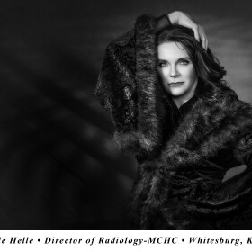 Gabrielle Helle, Director of Radiology, MCHC, Whitesburg, Ky. One of the 63 Appalachian women who posed for the Malcolm Wilson project.