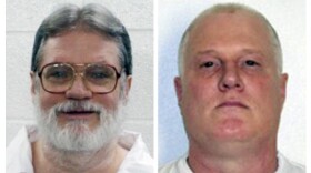 Death row inmates Don William Davis, left, and Bruce Earl Ward. Both men are scheduled for execution April 17, 2017.