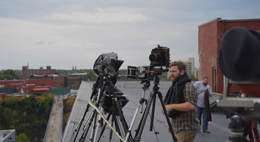 A screen shot from "Photo City," a documentary about Rochester's iconic place in photographic history.