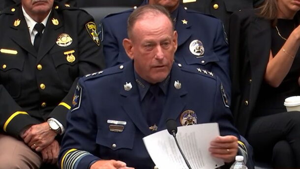 In September Sheriff Gahler testified before congress condemning the Community Trust Act.