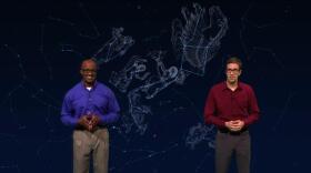 Astronomers James Albury and Dean Regas are leaving PBS' 'Star Gazers.'