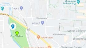 Police in Pullman say a Spokane explosives team diffused a device Sunday, May 5 at the City Playfields near the WSU campuse. CREDIT: GOOGLE MAPS