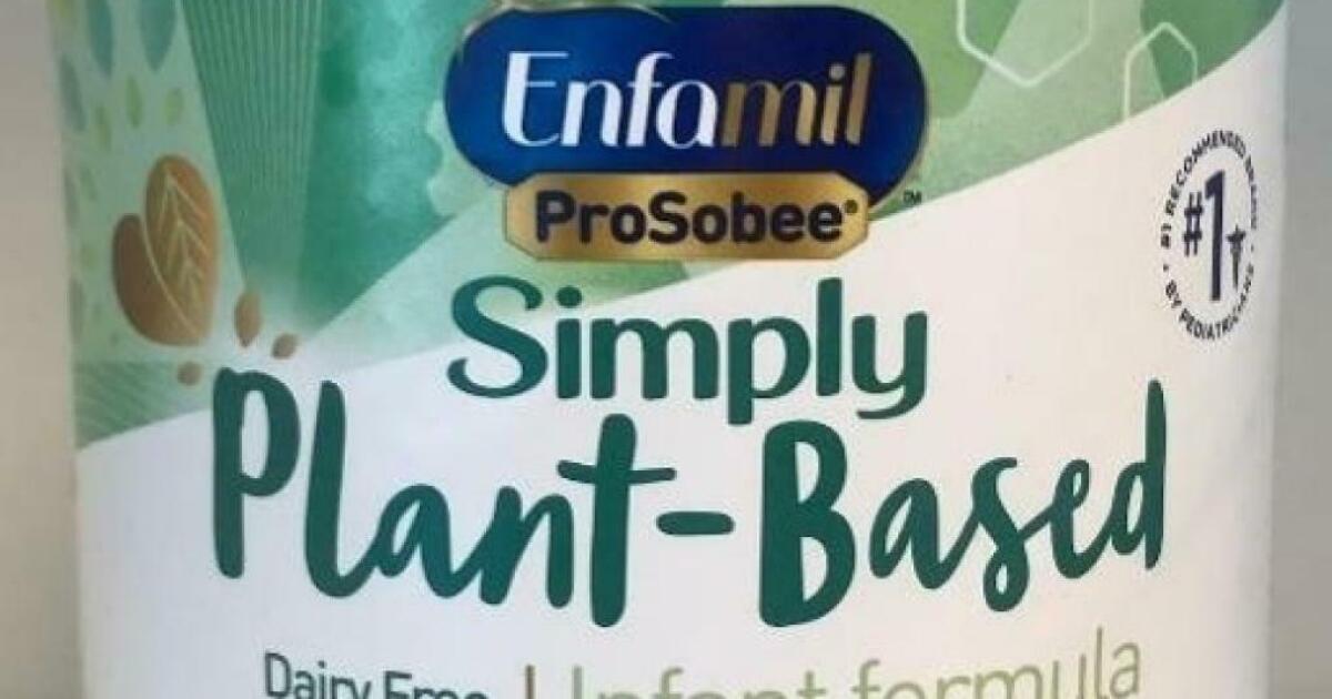 The maker of Enfamil recalls 145,000 cans of infant formula over
