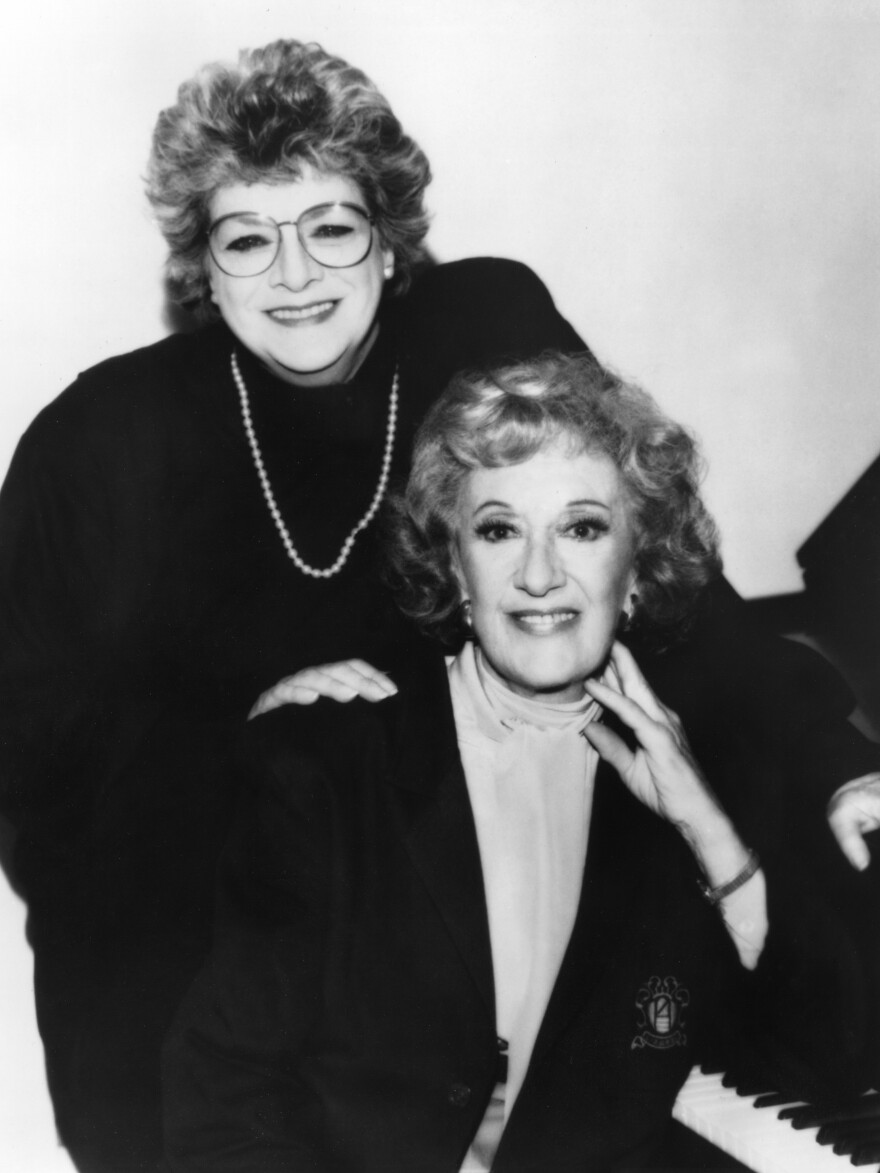 Marian McPartland with Rosemary Clooney, 1991
