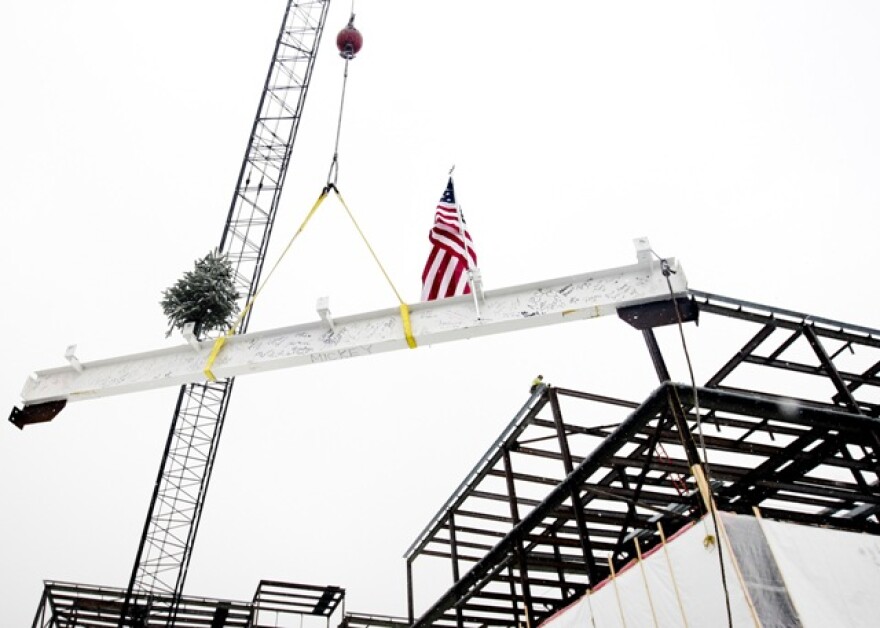 Topping off of steel