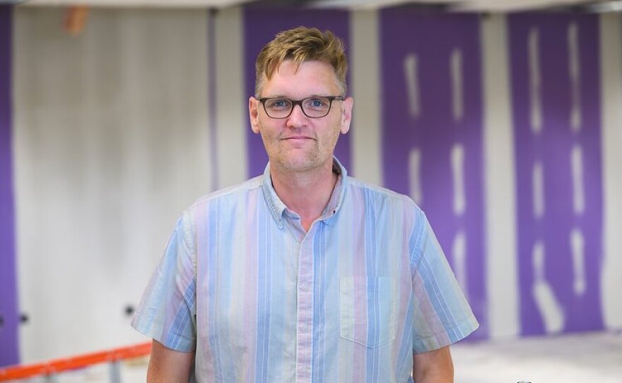 EMU Oral History Program Coordinator Matt Jones.