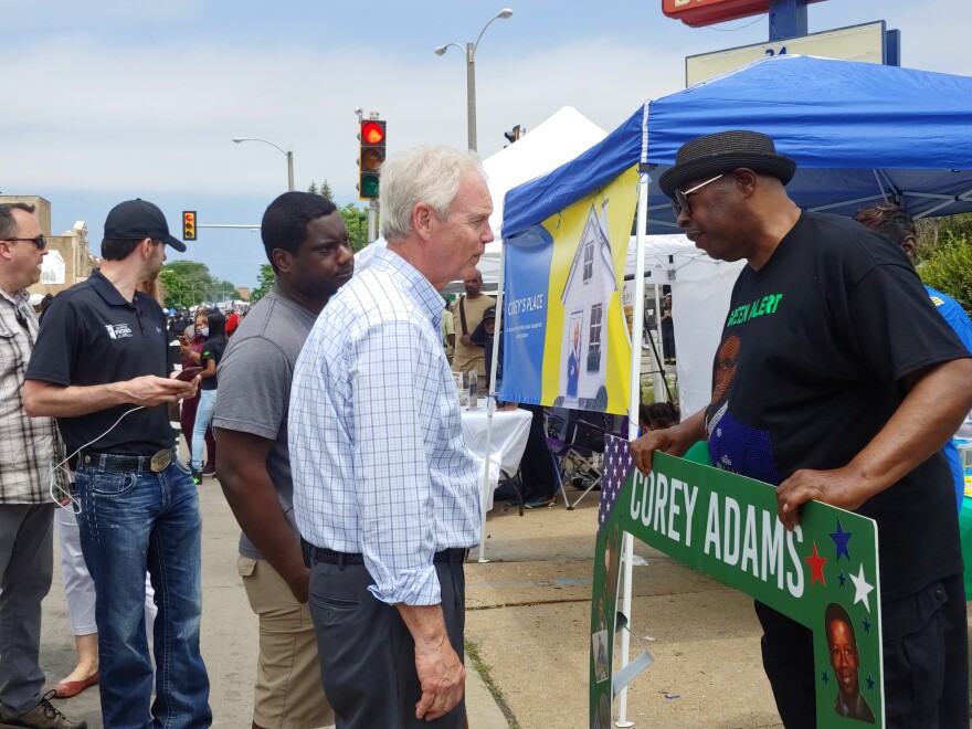 Sen. Ron Johnson at Juneteenth