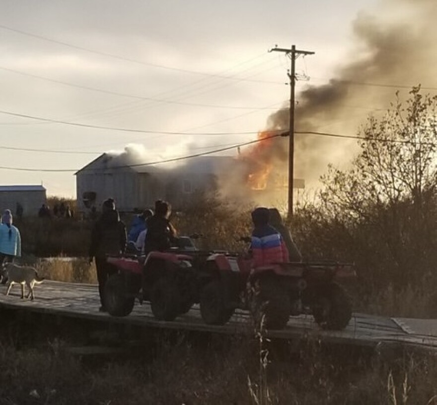 Home destroyed in Tuntutuliak fire