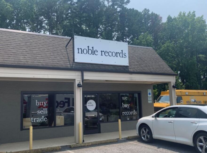  Noble Records is seen in Matthews.