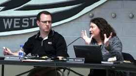 Amy Roser and Barry Hitchins