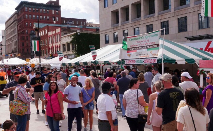 La Festa Italiana celebrates its 50th anniversary this weekend, bringing people together in downtown Scranton for food, music and culture.